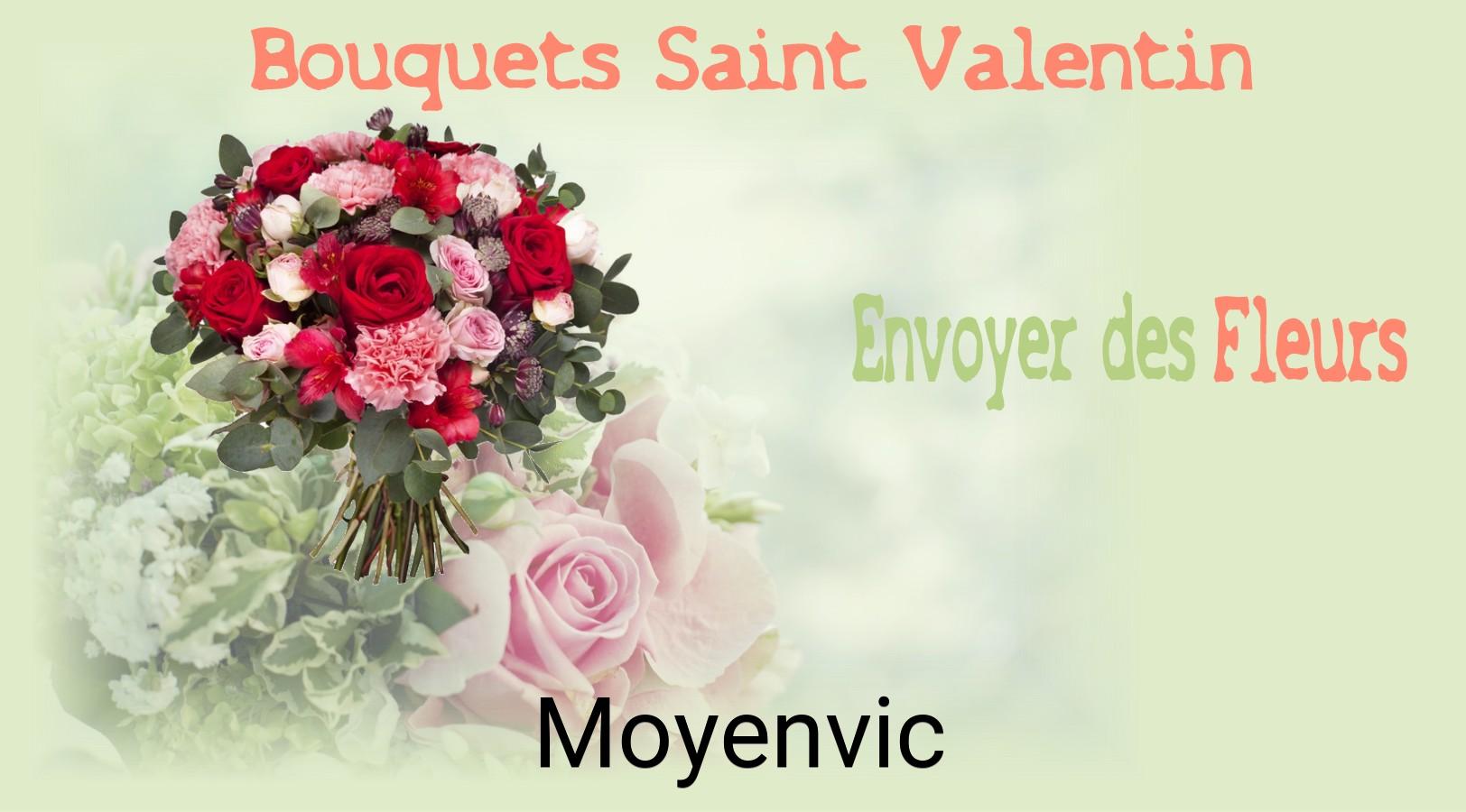 Roses de Saint-Valentin livrées à Moyenvic